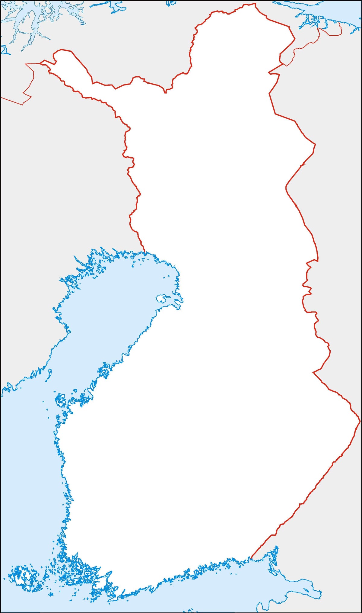 வெற்று வரைபடத்தை பின்லாந்து