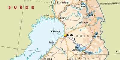 வரைபடம் பின்லாந்து தேசிய பூங்காக்கள்